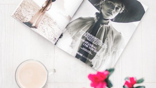 Clothing magazine. Used as an image as it is rare people use magazines to see the latest trends.