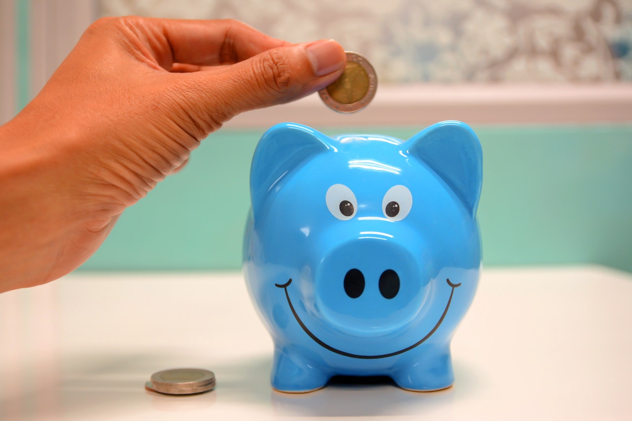 Money pot. Purpose of image is to show you can start your goals at any time.