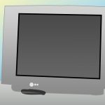 photo of a television